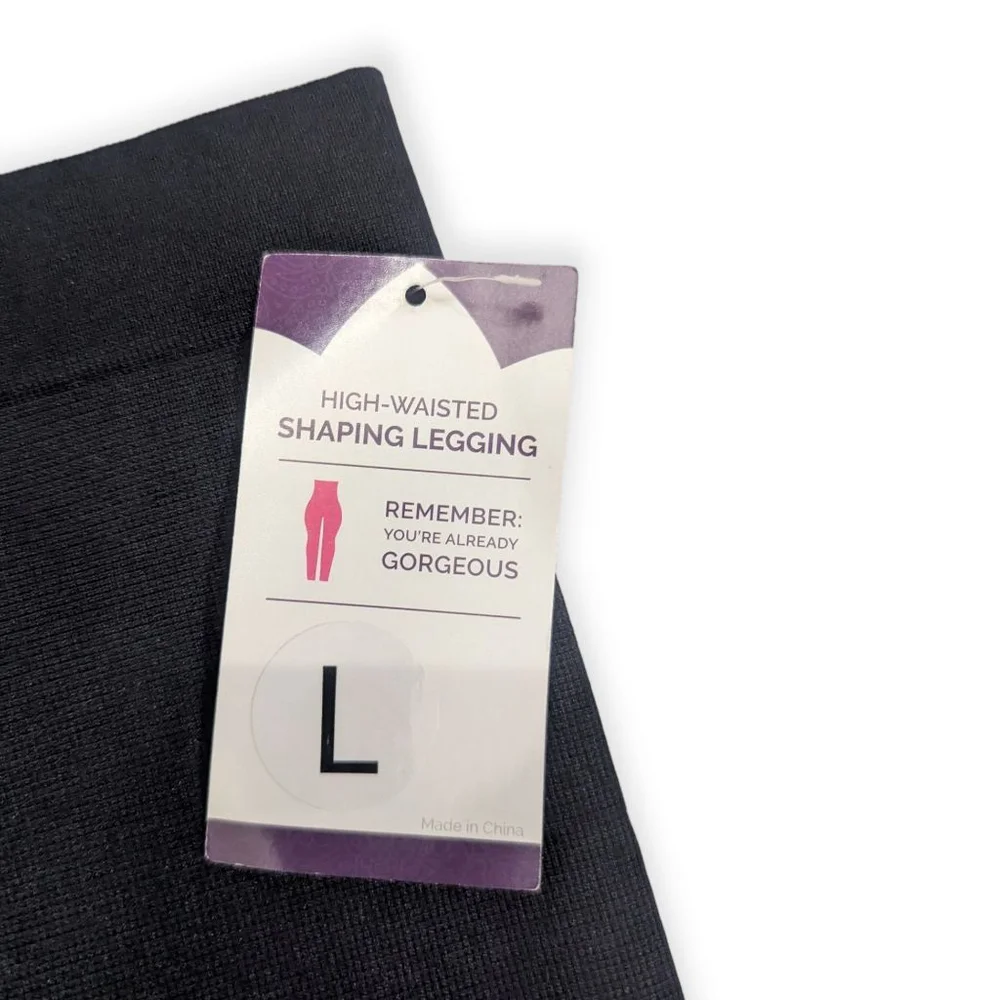 EMPETUA Shapermint NWT Black High-Waisted Shaping Legging Large - Picture 4 of 8